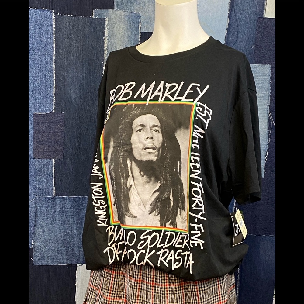 NWT Bob Marley Short Sleeve T-Shirt